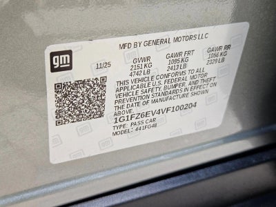 2027 Chevrolet Bolt RS