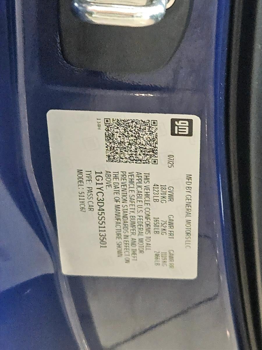 2025 Chevrolet Corvette Stingray 3LT