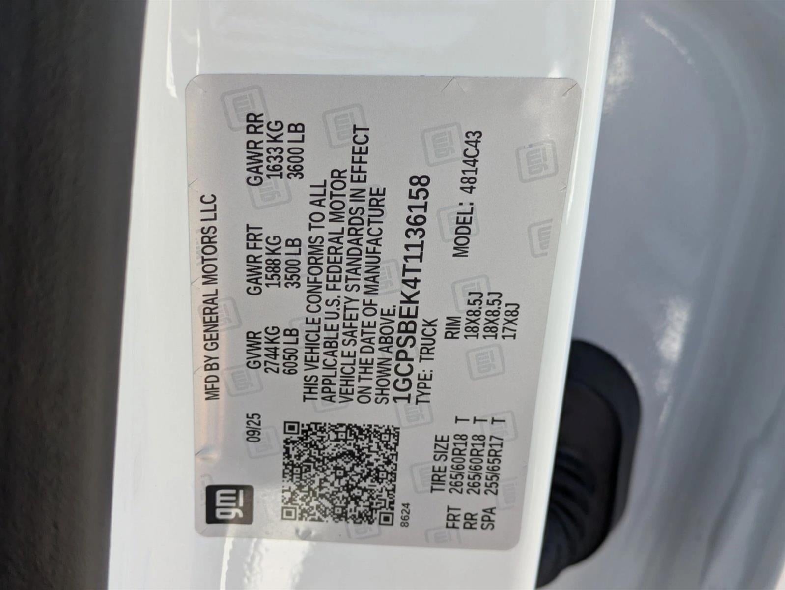 2026 Chevrolet Colorado WT