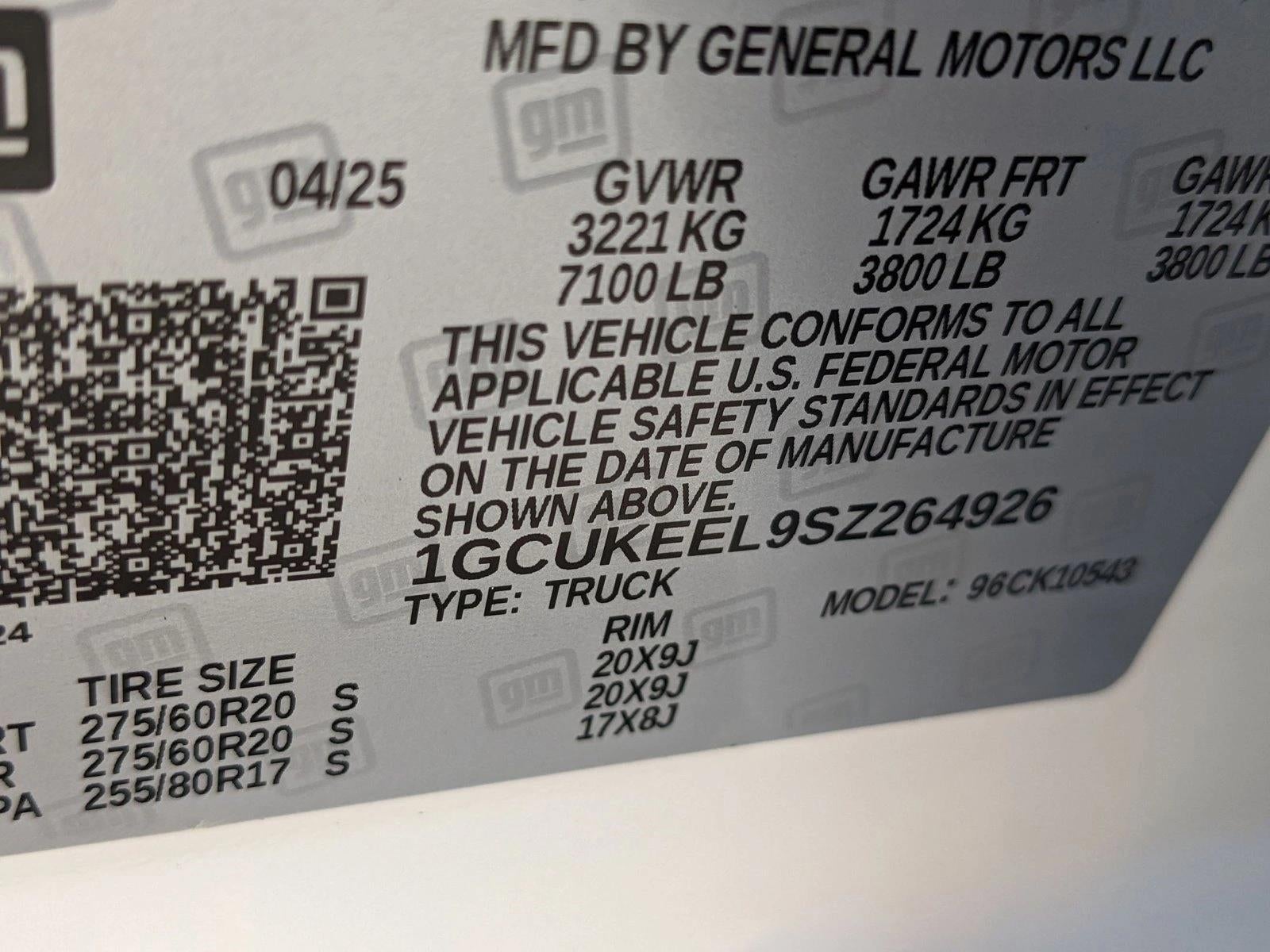 2025 Chevrolet Silverado 1500 RST