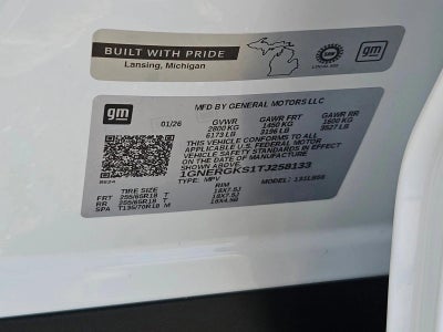 2026 Chevrolet Traverse LT