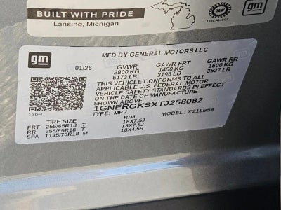 2026 Chevrolet Traverse LT