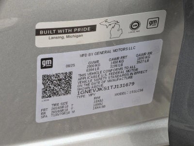 2026 Chevrolet Traverse Z71