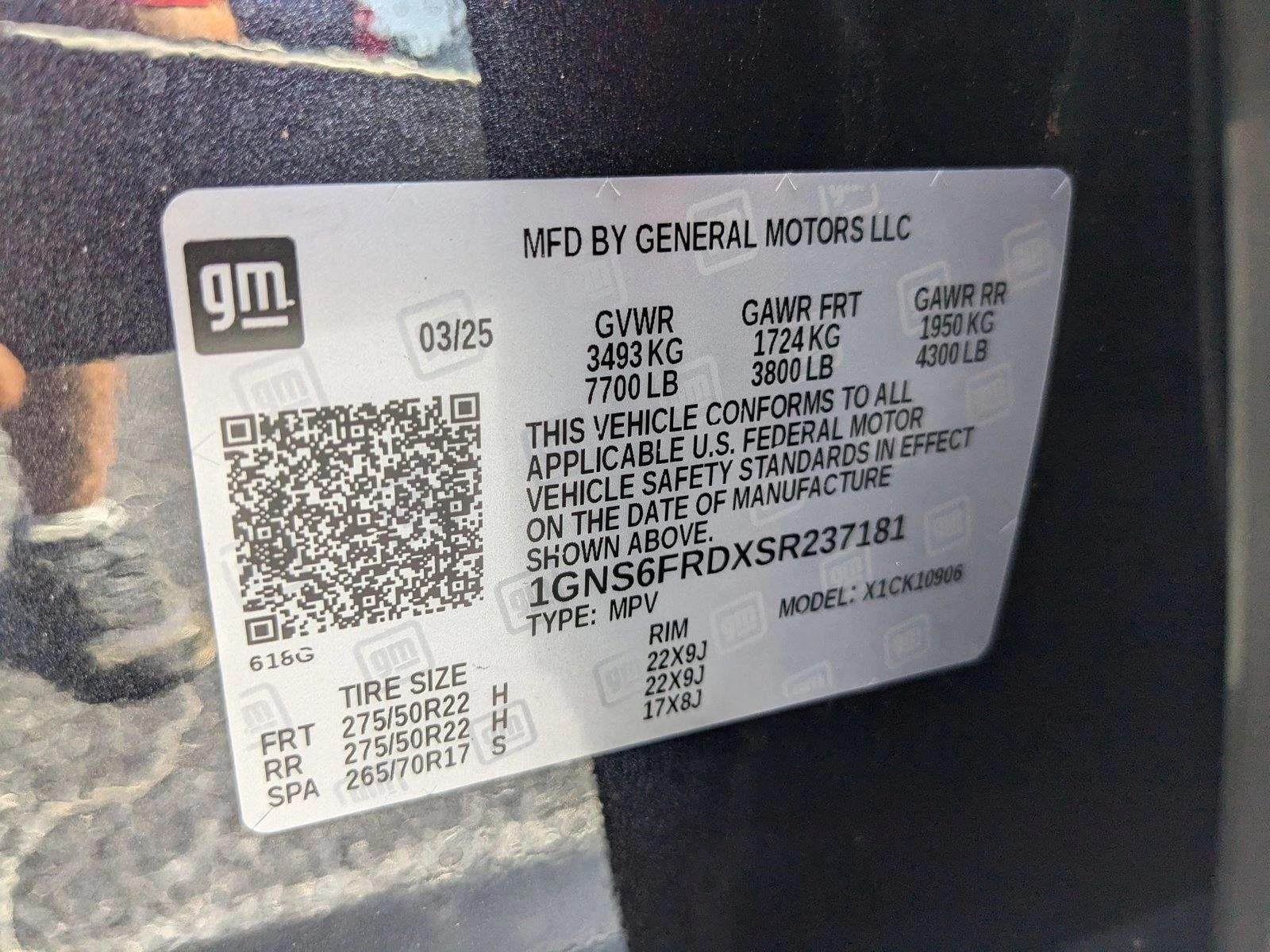 2025 Chevrolet Suburban Premier