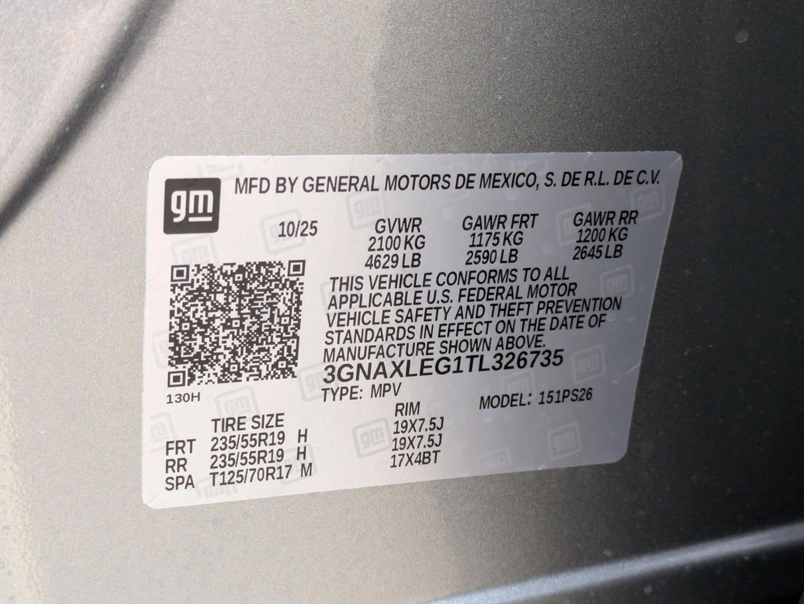 2026 Chevrolet Equinox RS