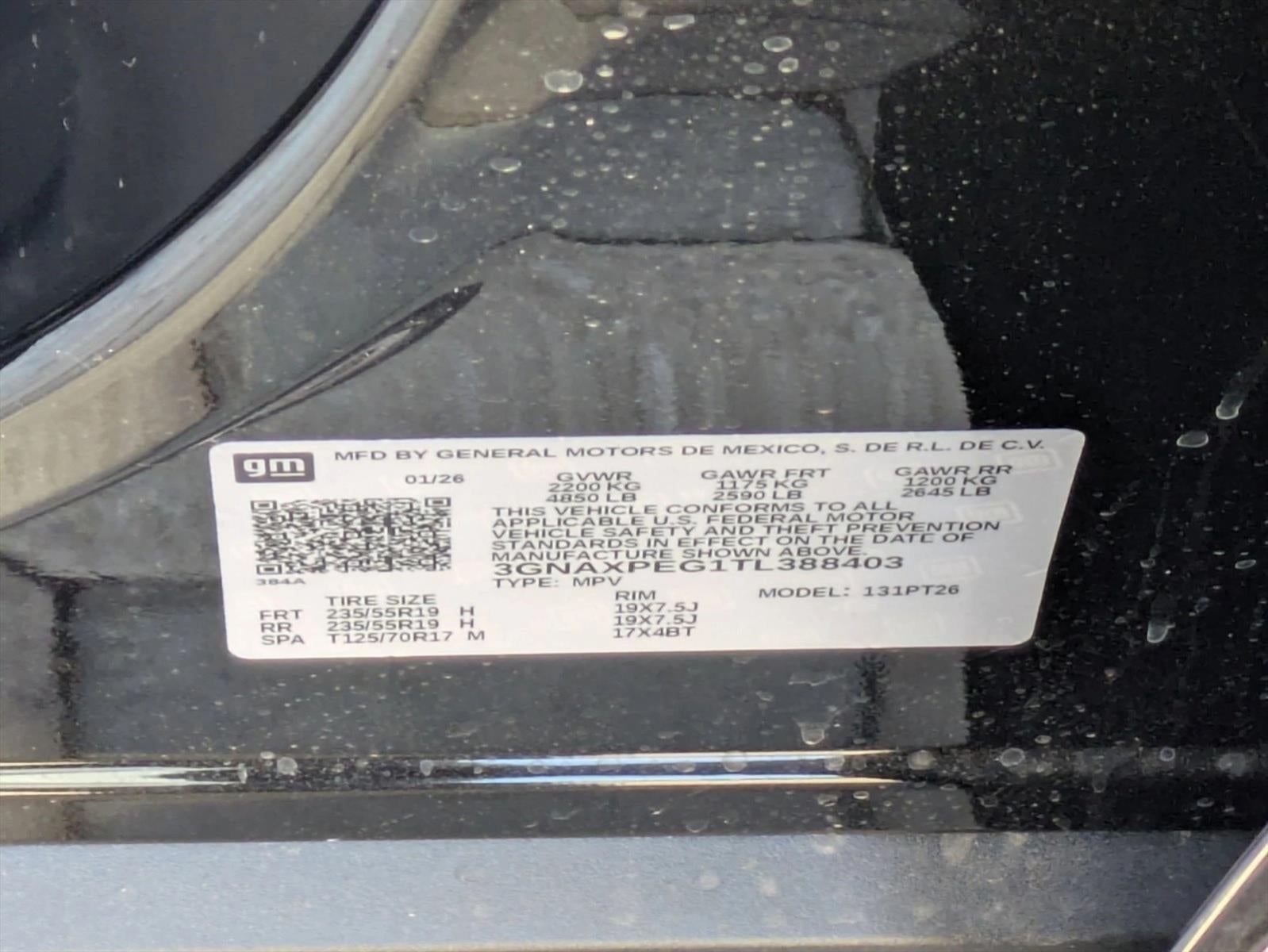 2026 Chevrolet Equinox LT