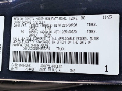 2024 Toyota Tundra 4WD Limited Hybrid