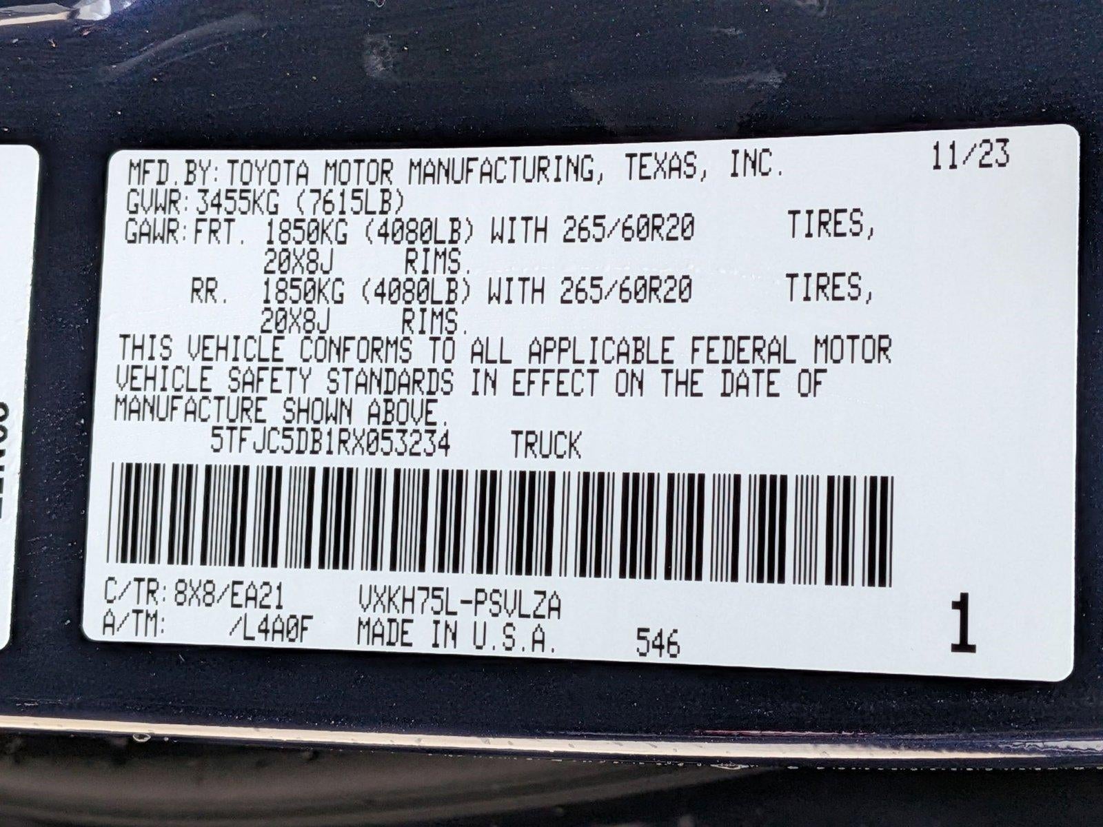 2024 Toyota Tundra 4WD Limited Hybrid