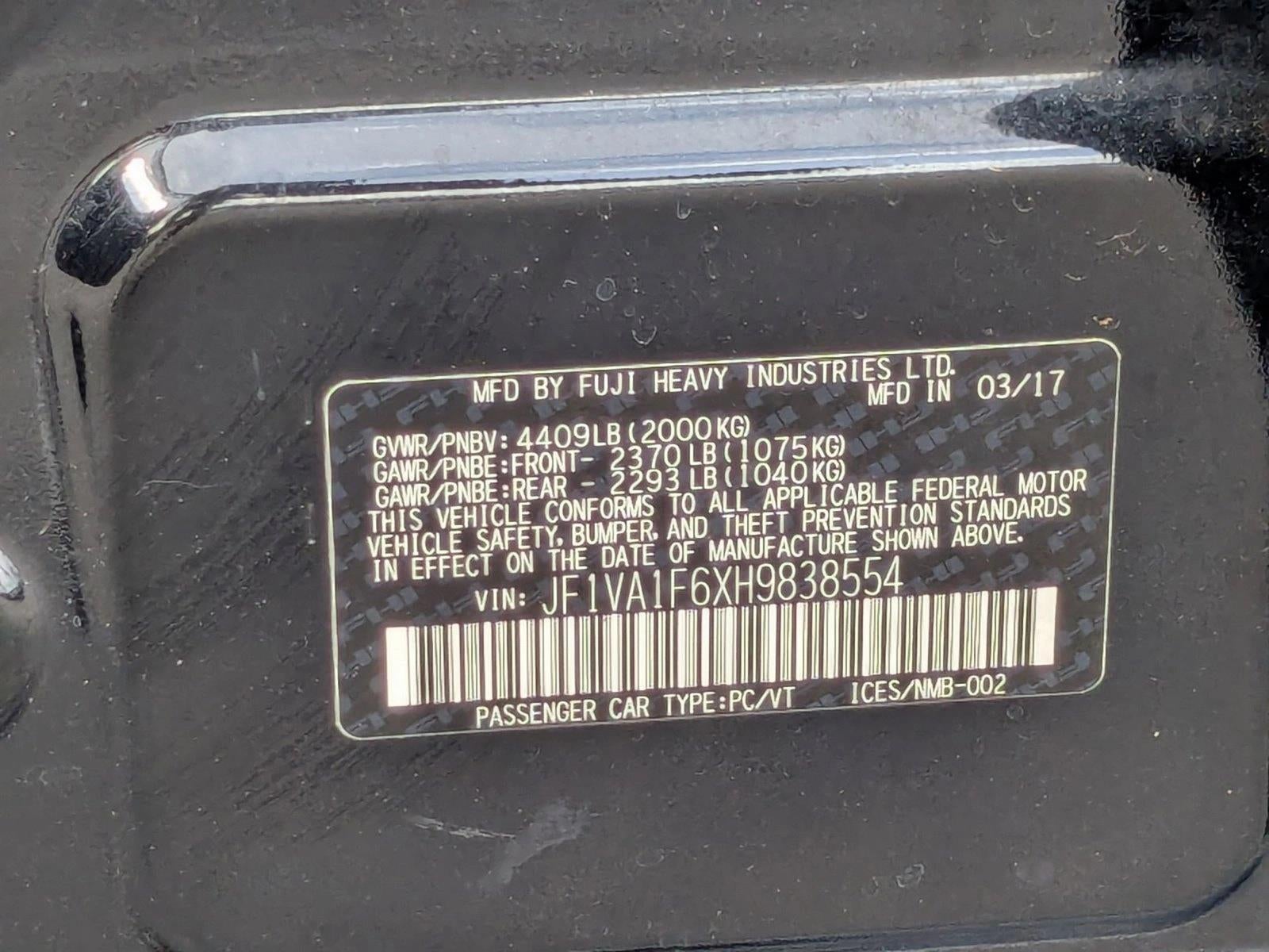 2017 Subaru WRX Premium