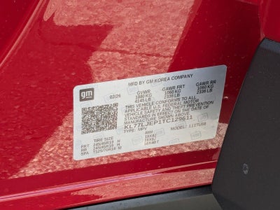 2026 Chevrolet Trax 2RS