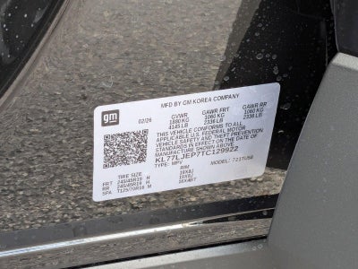 2026 Chevrolet Trax 2RS