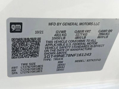 2022 GMC Sierra 2500 HD SLT