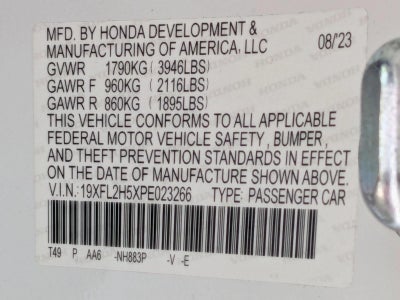 2023 Honda Civic Hatchback LX