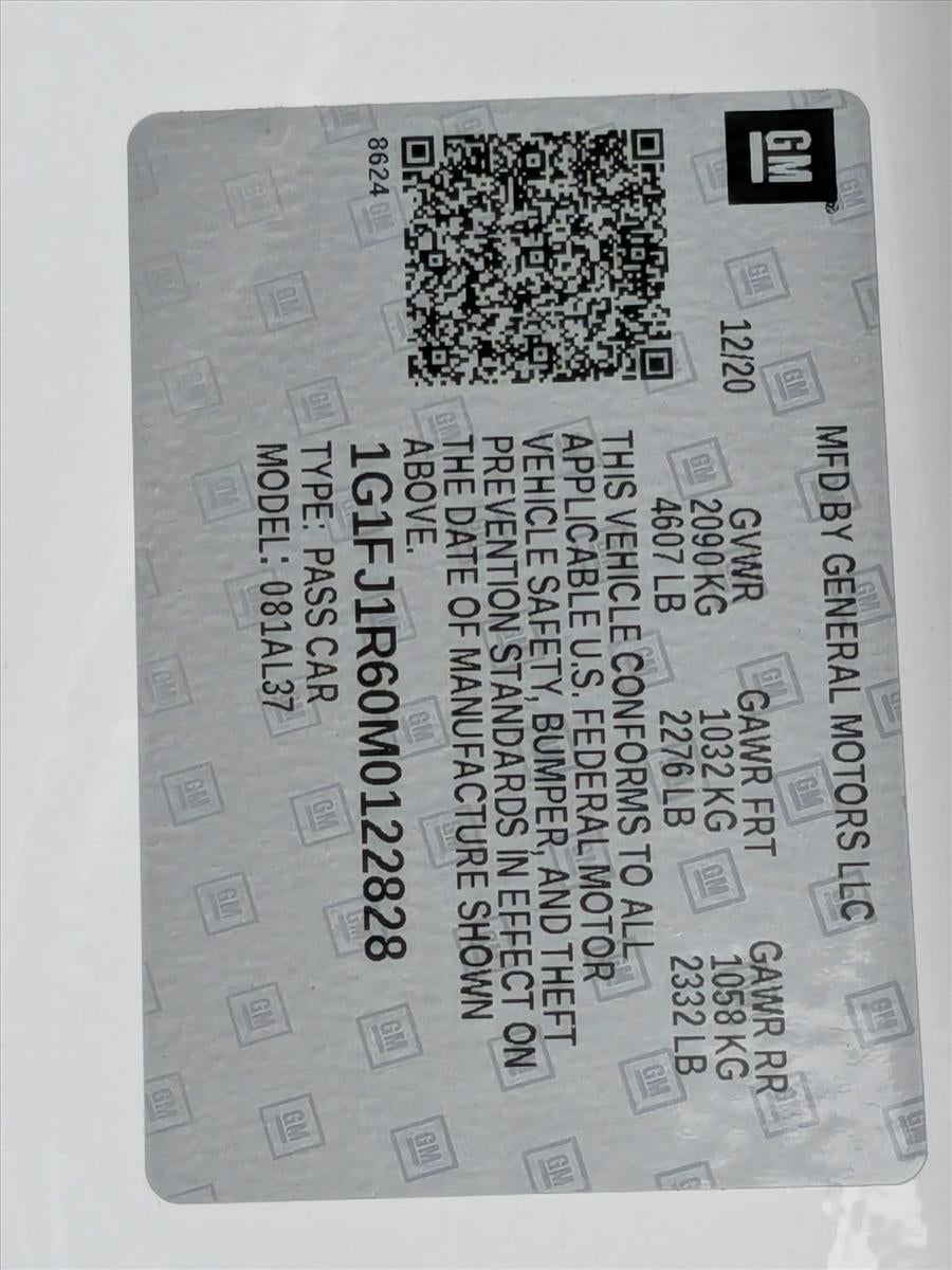 2021 Chevrolet Camaro ZL1