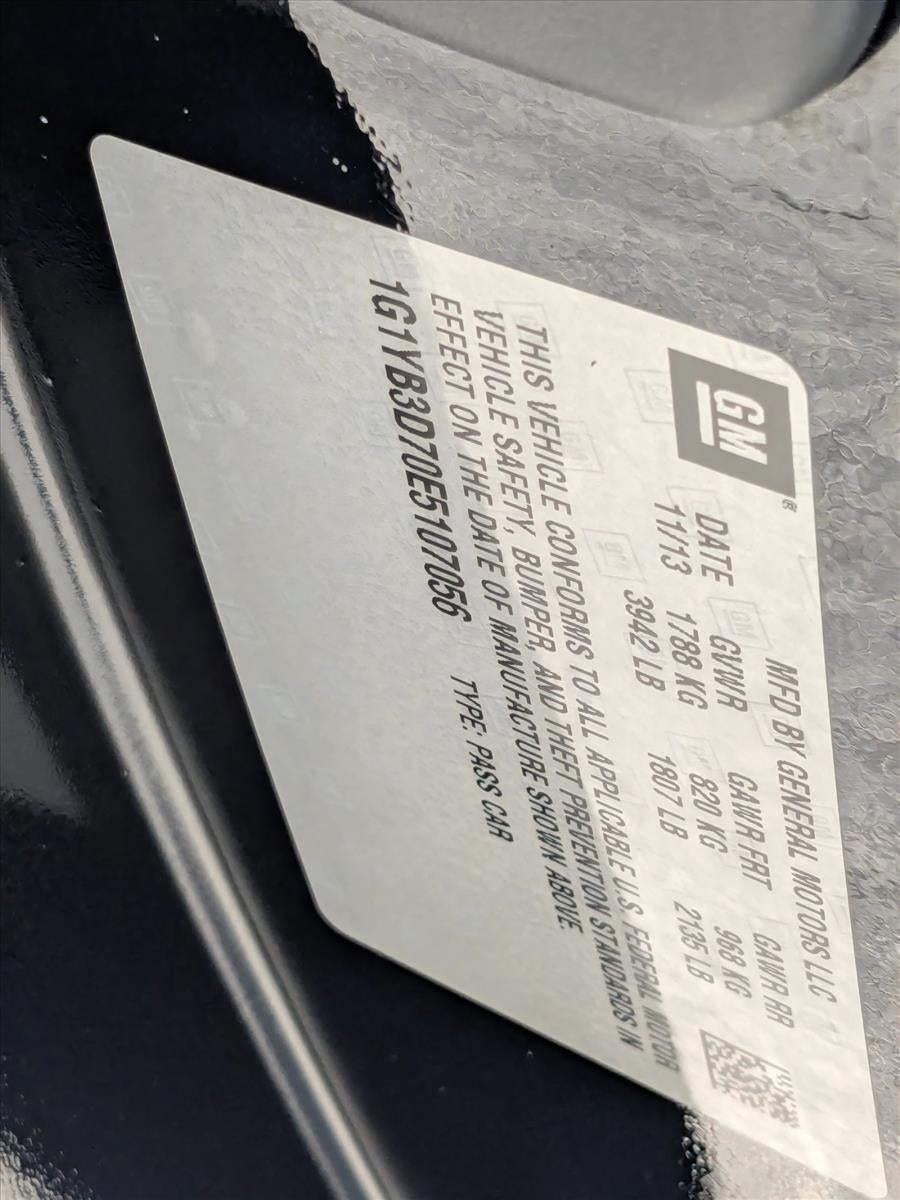 2014 Chevrolet Corvette Stingray 1LT