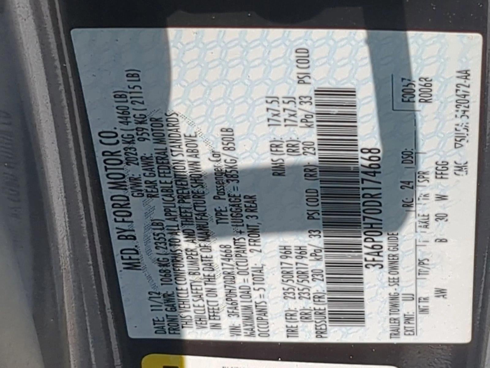 2013 Ford Fusion SE