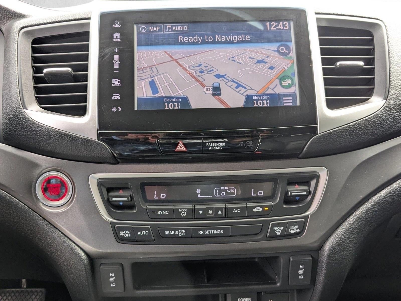 2017 Honda Ridgeline RTL-T