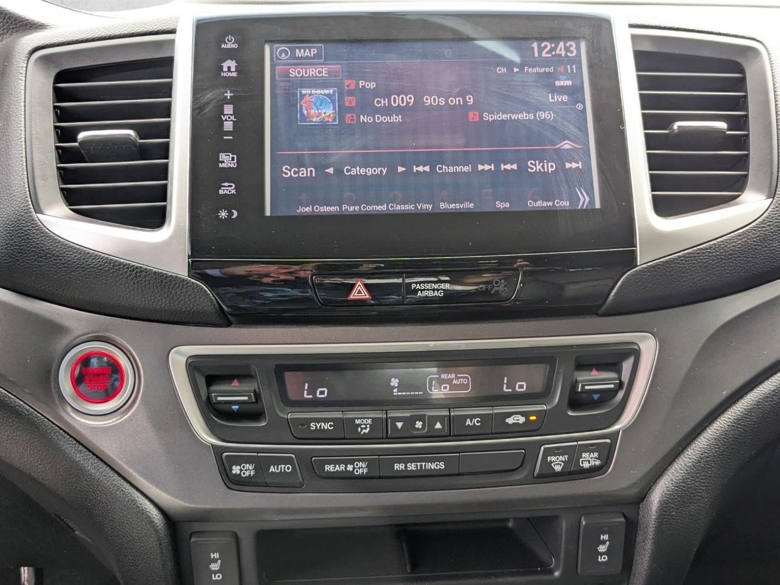 2017 Honda Ridgeline RTL-T