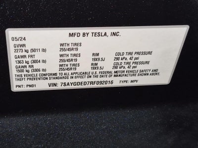 2024 Tesla Model Y Base