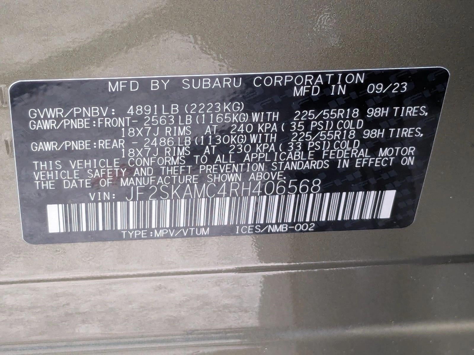 2024 Subaru Forester Touring