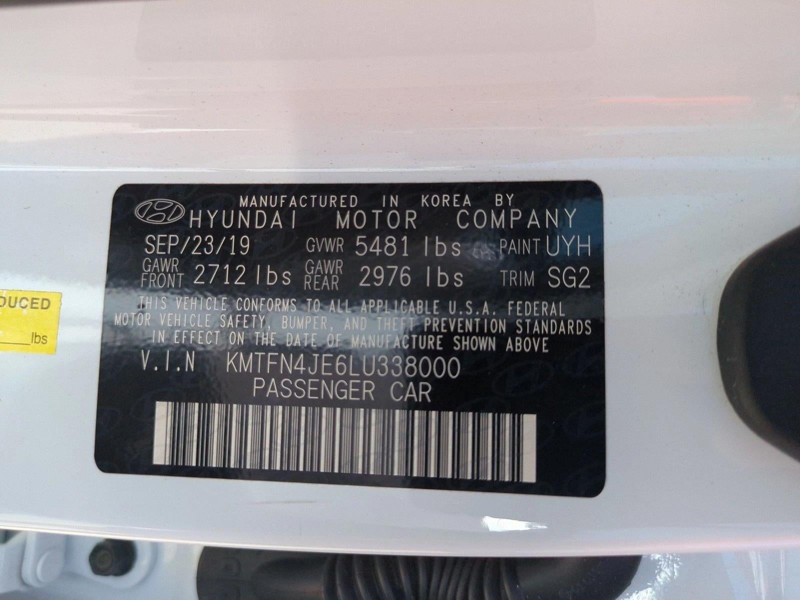 2020 Genesis G80 3.8 AWD