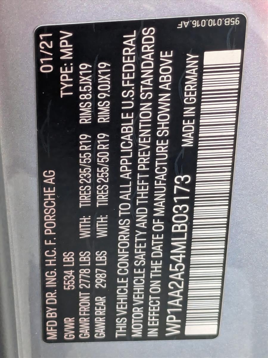 2021 Porsche Macan Base