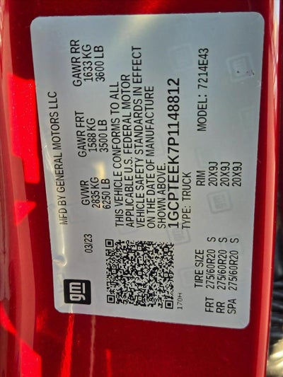 2023 Chevrolet Colorado Trail Boss