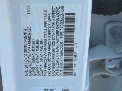 2024 Honda Accord Sedan EX