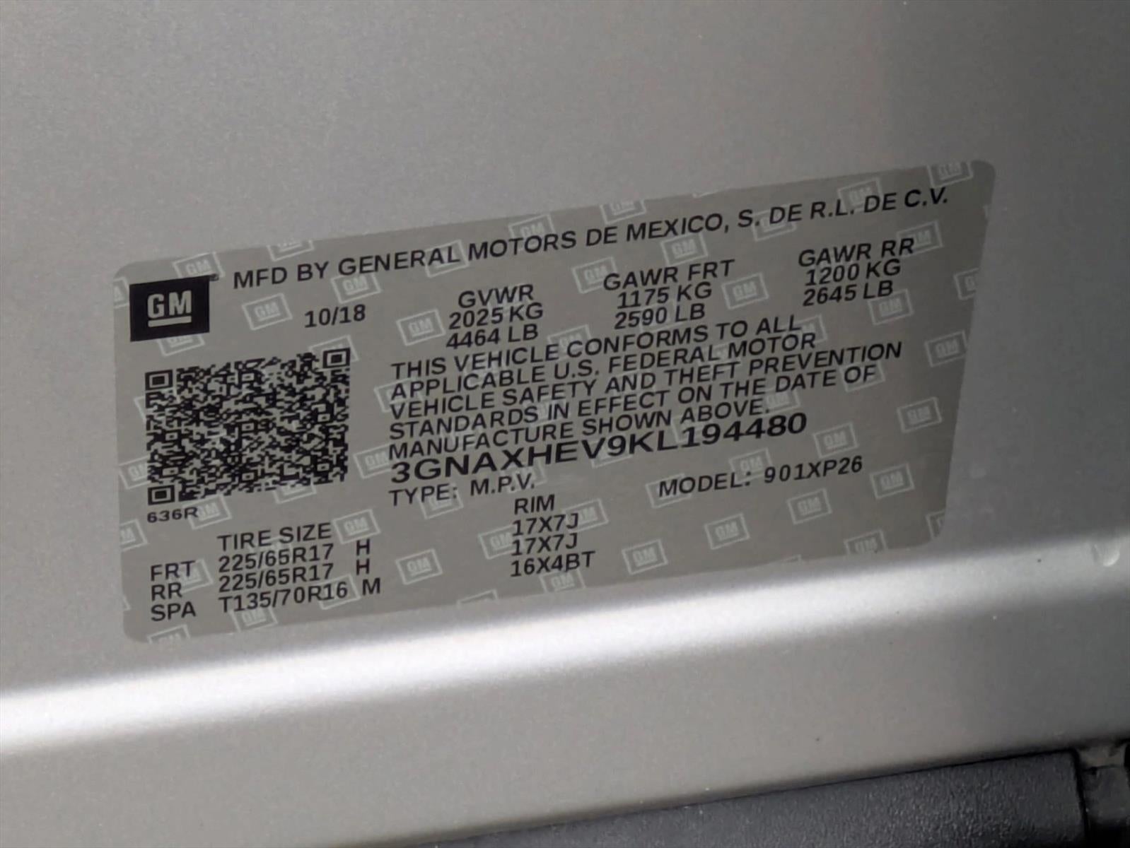 2019 Chevrolet Equinox LS