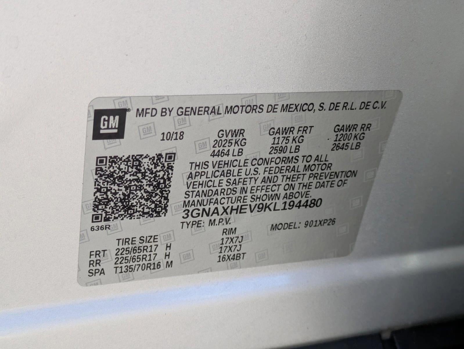 2019 Chevrolet Equinox LS