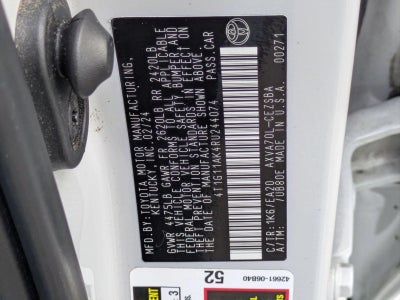 2024 Toyota Camry SE