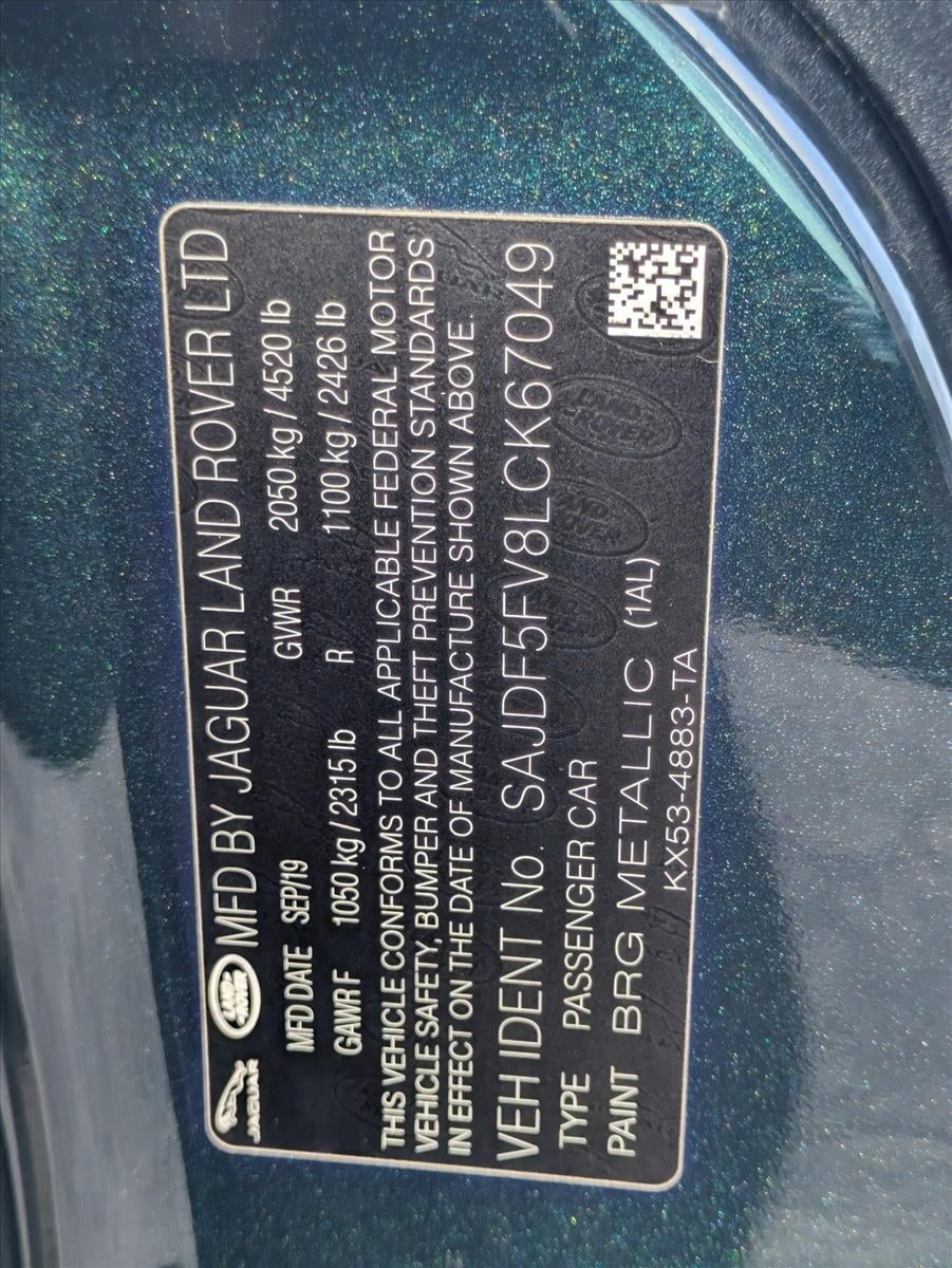 2020 Jaguar F-TYPE R-Dynamic