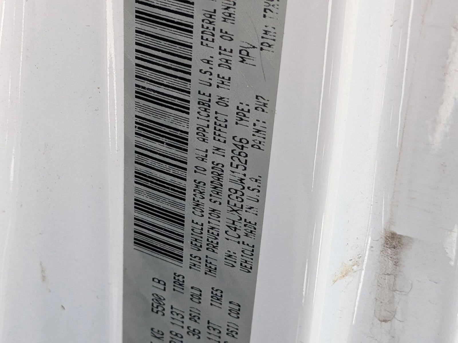 2018 Jeep Wrangler Unlimited Sahara 4x4