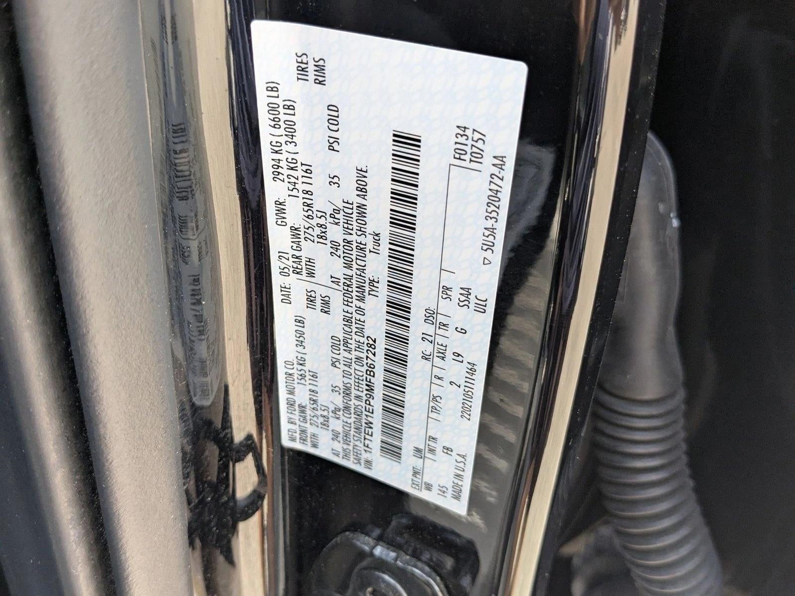 2021 Ford F-150 XLT
