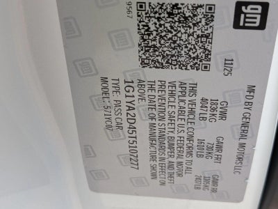 2026 Chevrolet Corvette Stingray 1LT