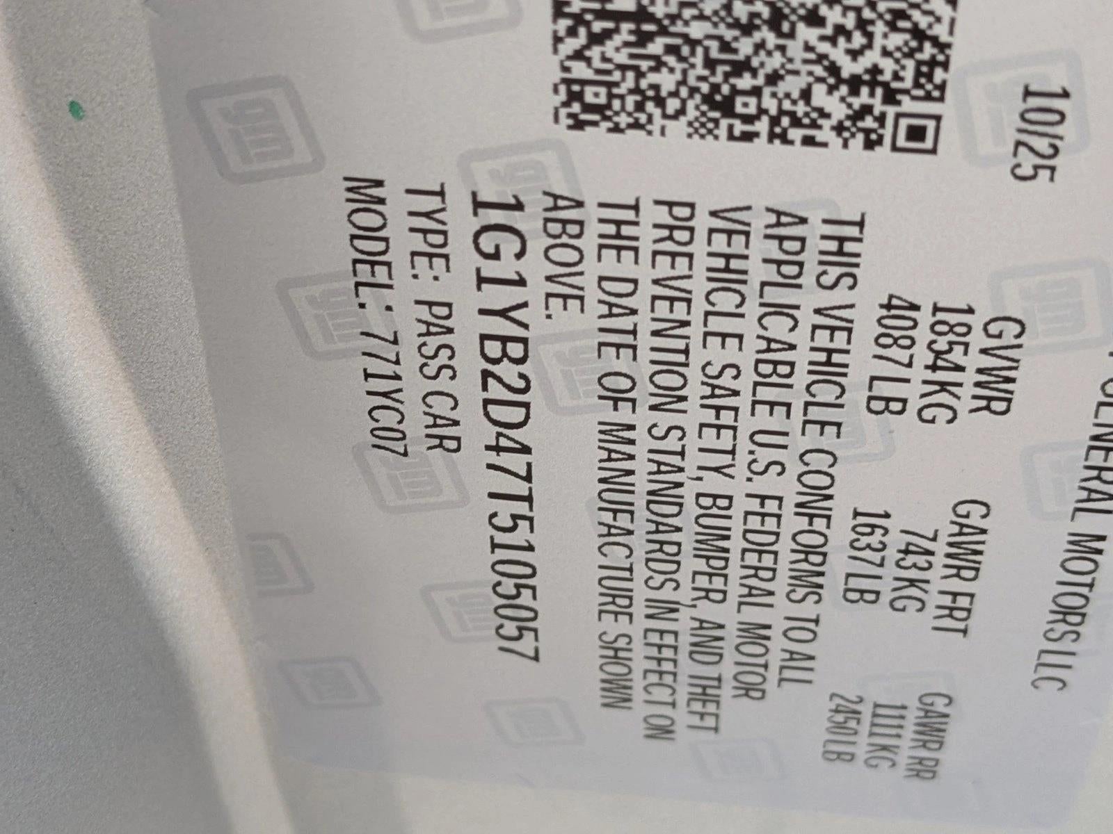 2026 Chevrolet Corvette Stingray 2LT