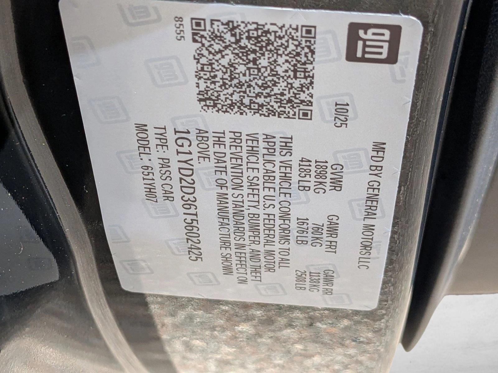 2026 Chevrolet Corvette Z06 1LZ