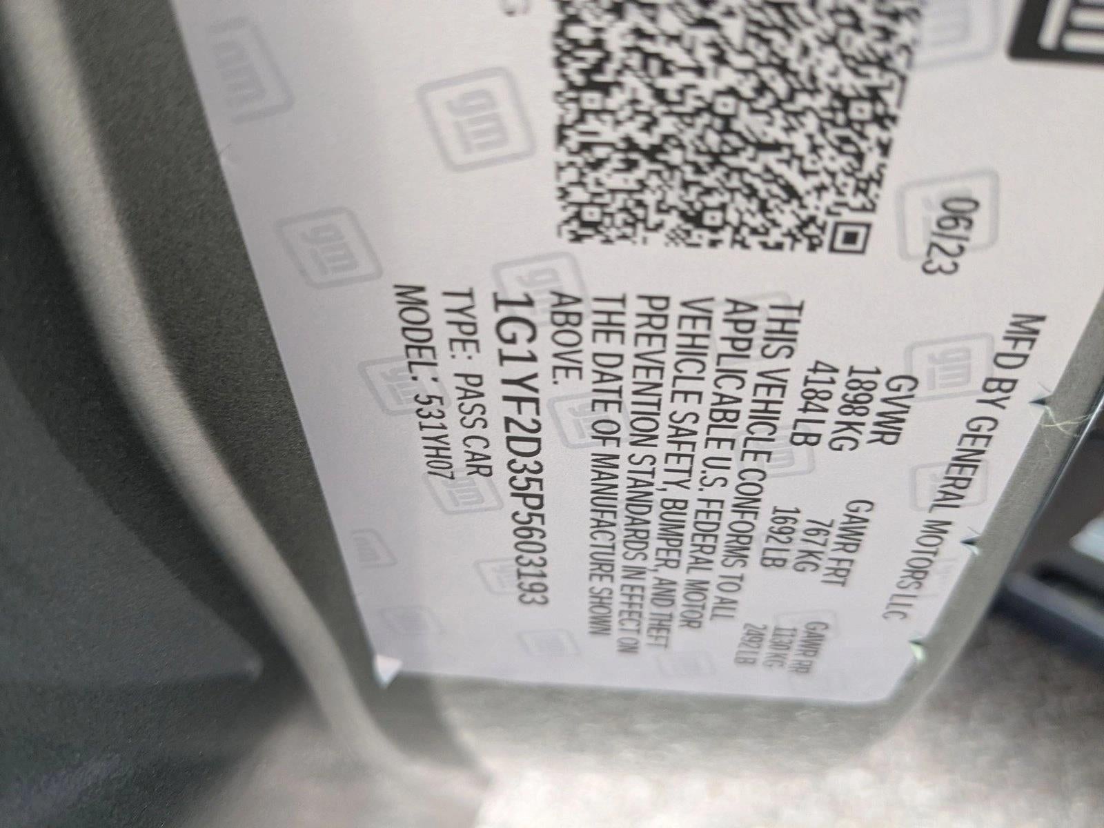 2023 Chevrolet Corvette Z06 3LZ