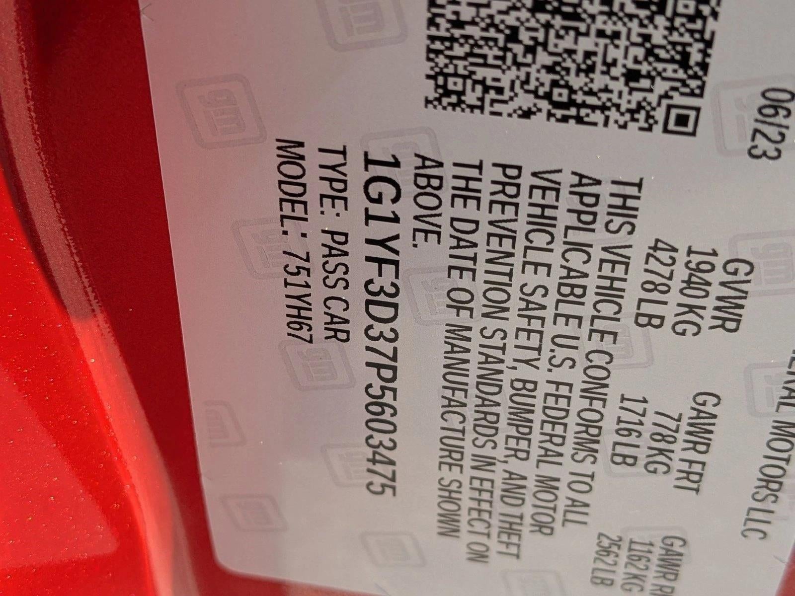 2023 Chevrolet Corvette Z06 3LZ