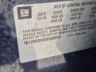 2016 Chevrolet Malibu Premier