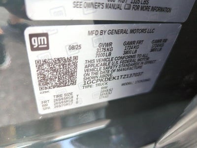 2026 Chevrolet Silverado 1500 LT