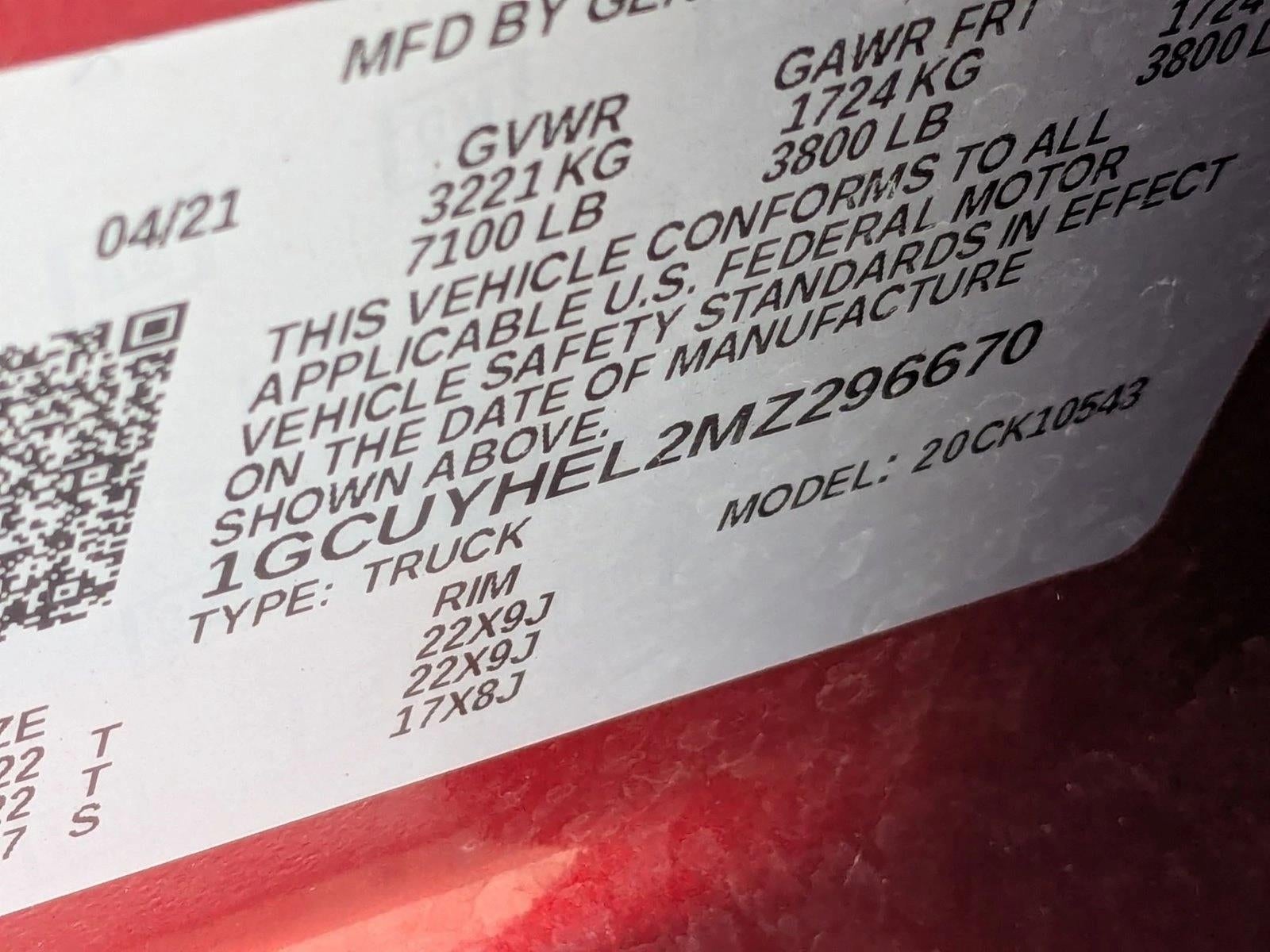 2021 Chevrolet Silverado 1500 High Country