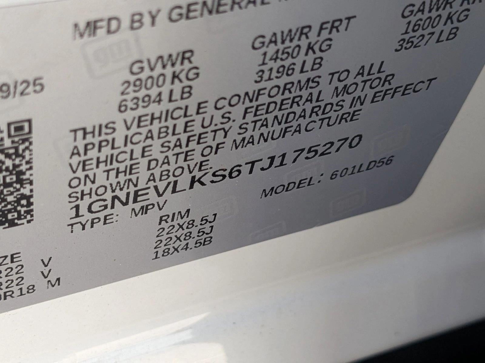 2026 Chevrolet Traverse RS