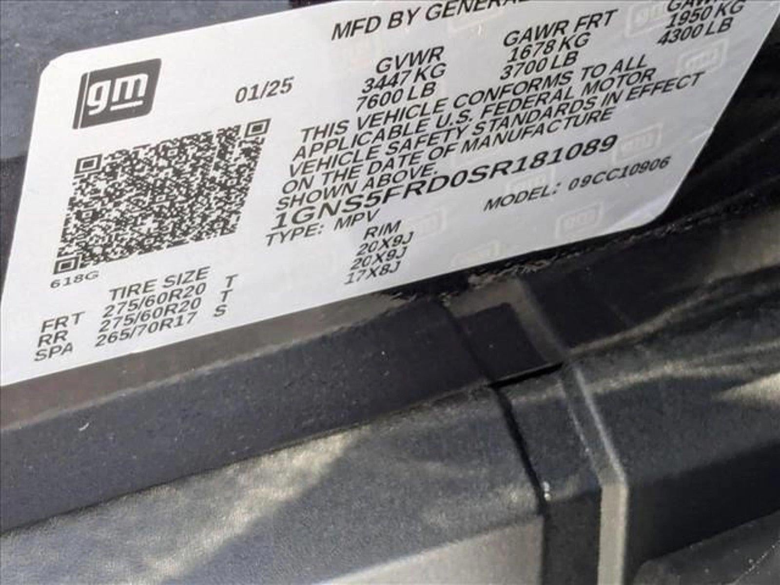 2025 Chevrolet Suburban Premier