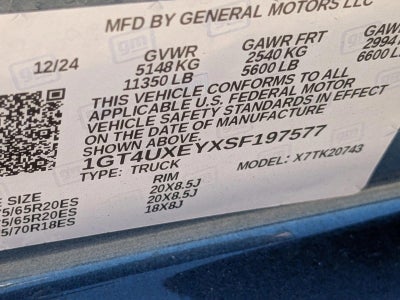 2025 GMC Sierra 2500 HD Denali Ultimate