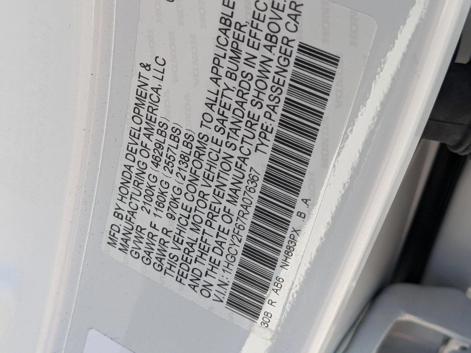 2024 Honda Accord Hybrid EX-L