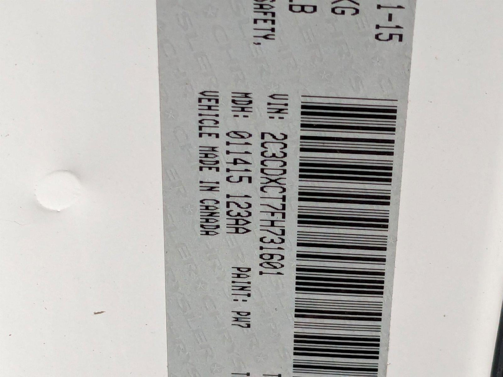 2015 Dodge Charger Road/Track