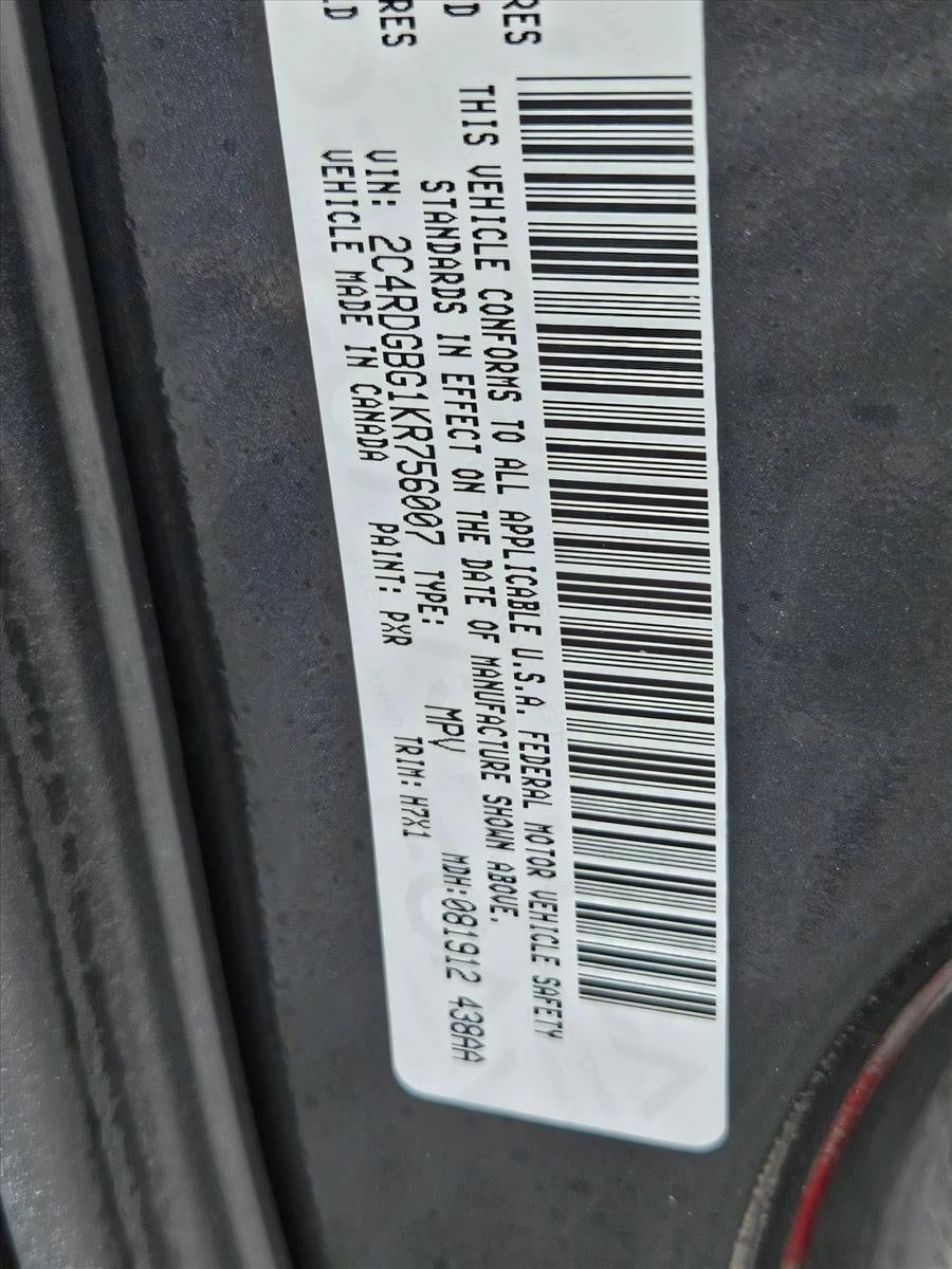 2019 Dodge Grand Caravan SE