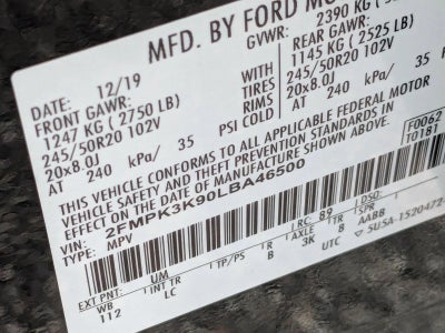 2020 Ford Edge Titanium