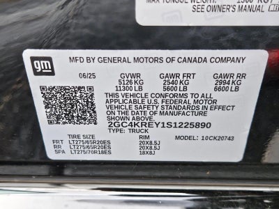 2025 Chevrolet Silverado 2500 HD High Country